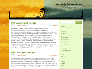WordPress Gece Gündüz Teması