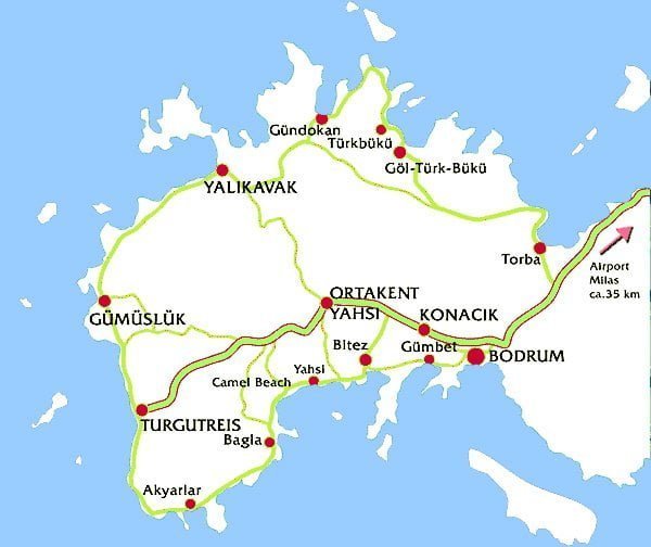 Bodrum Haritası