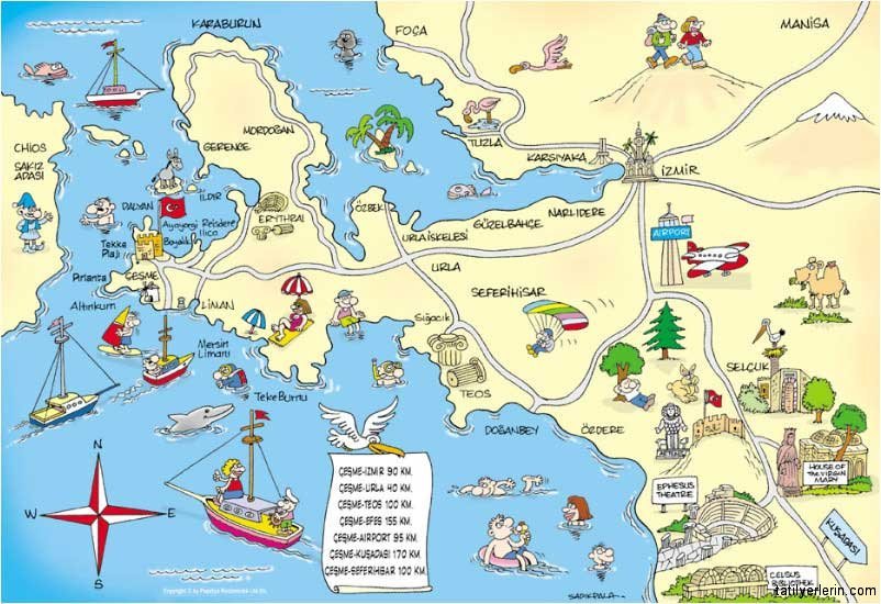 İzmir Haritası - görsel 2