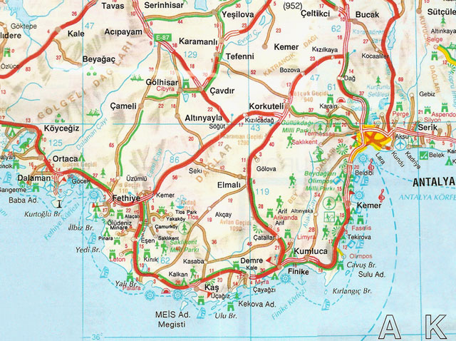 antalya-harita